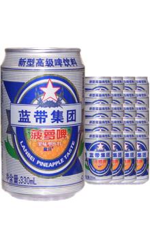 蓝带菠萝啤酒饮料330ml*24