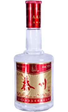 45°秦川大曲酒（AAA）500ml 2003年 陈年老酒