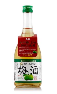 日本原装进口白鹤梅酒纪州梅子利口酒青梅果酒500ml