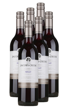 杰卡斯梅洛红葡萄酒（又名杰卡斯梅洛干红葡萄酒） 6支整箱装